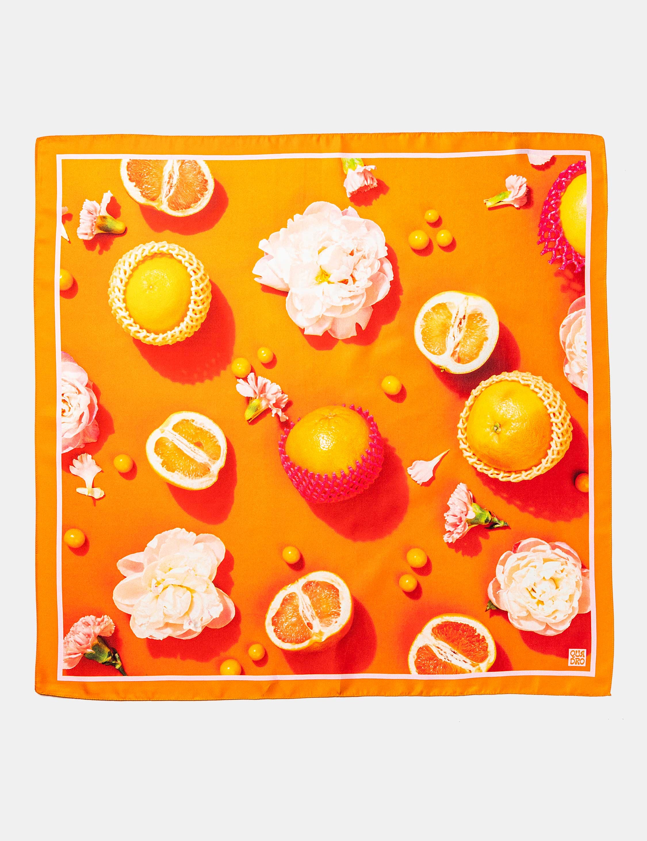 quadro Zürich - foulard orange - pompelmo