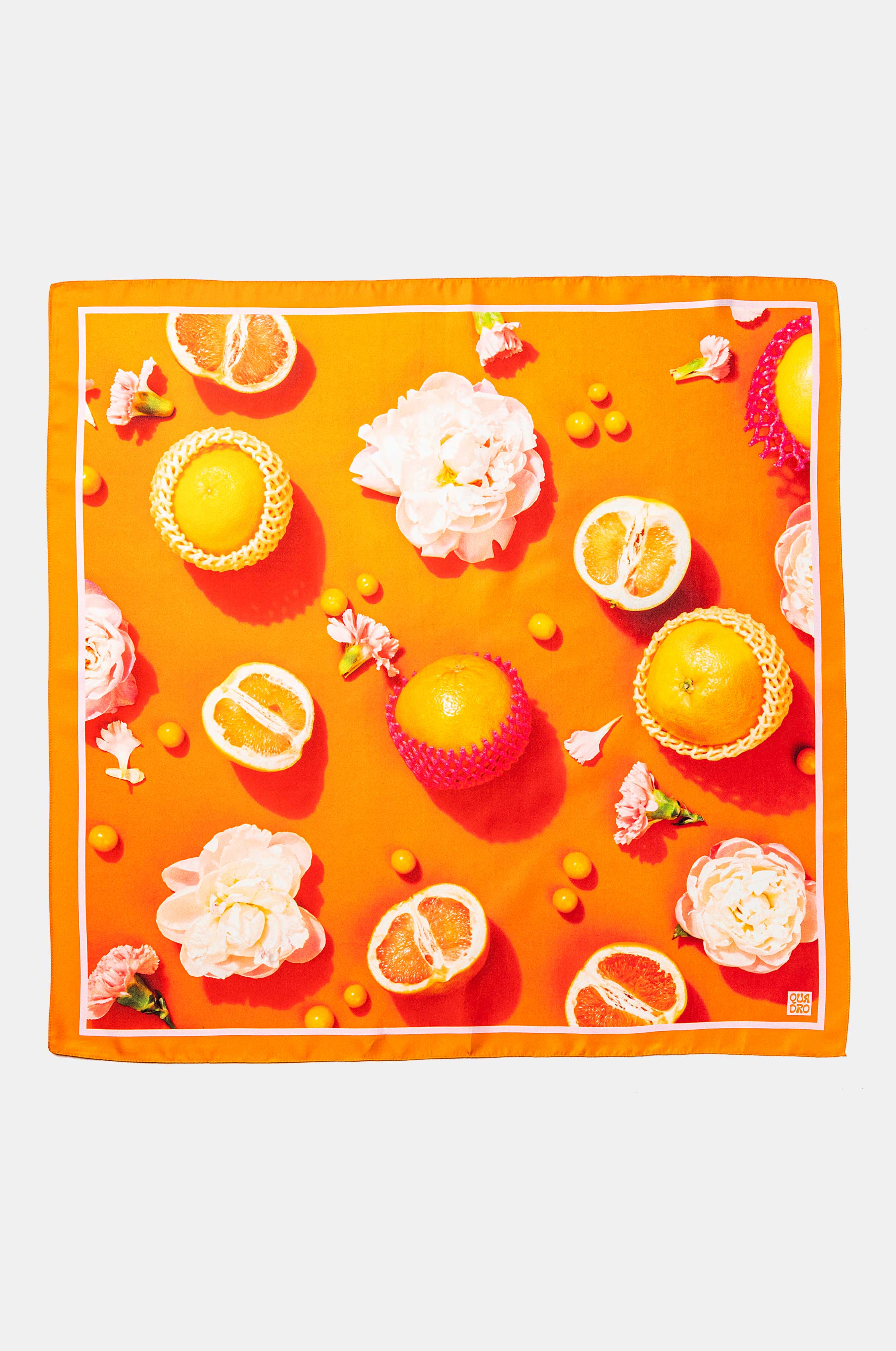 quadro Zürich - foulard orange - pompelmo