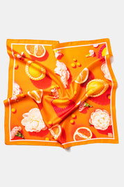 quadro Zürich - foulard orange - pompelmo