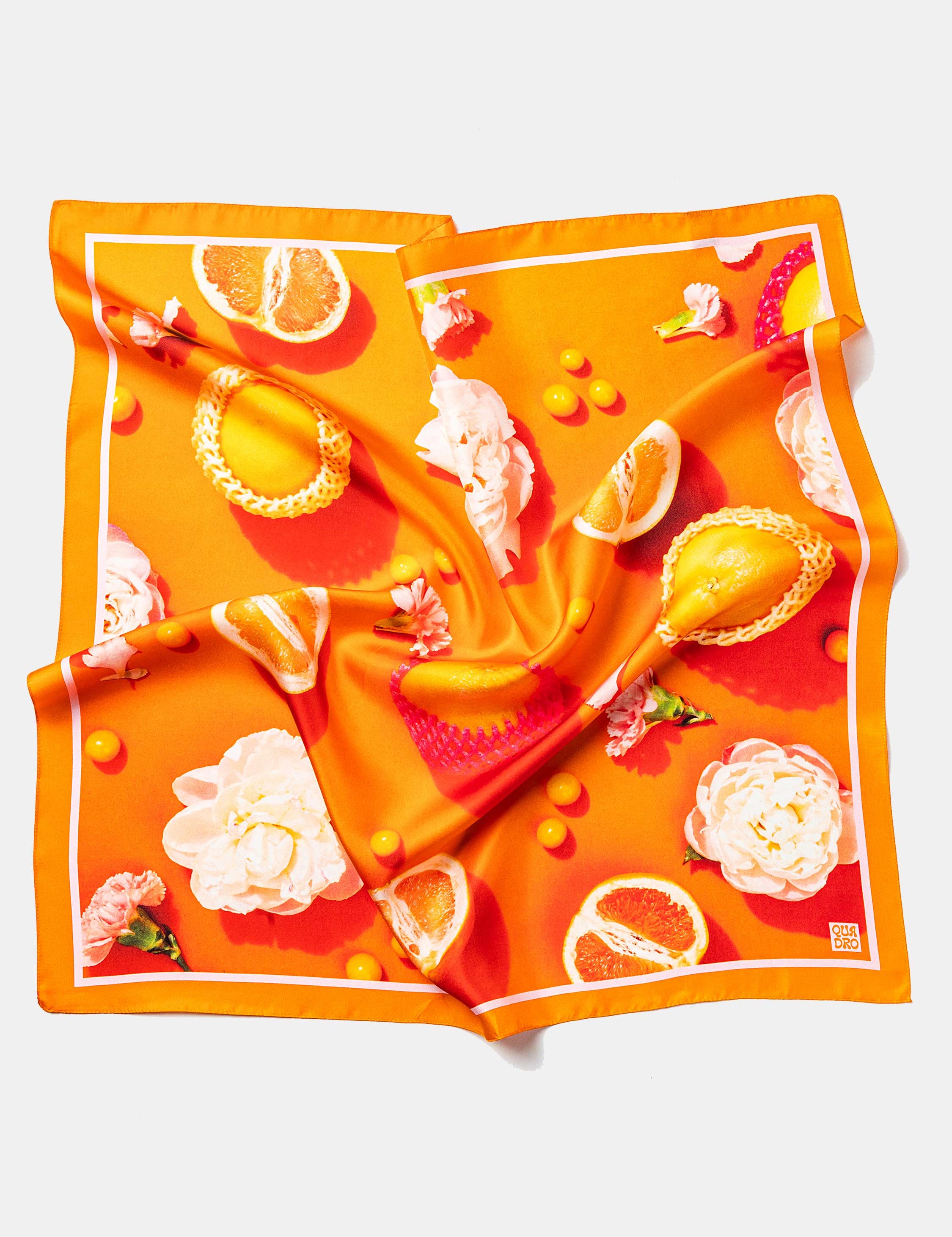 quadro Zürich - foulard orange - pompelmo